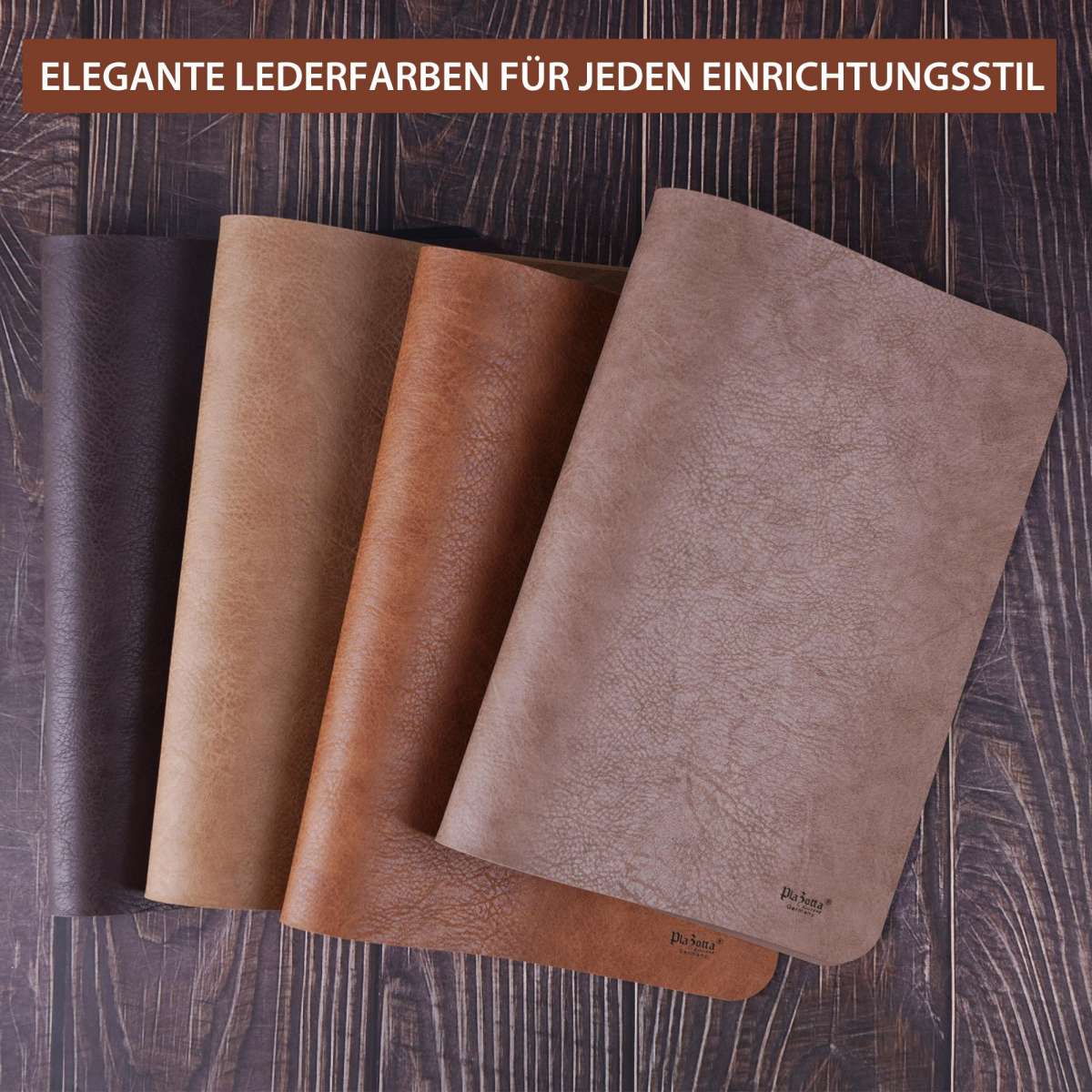 Tischset Lederoptik Abwaschbar PVC Platzset Untersetzer Tischmatte Platzdeckchen | Untersetzer | Küchenhelfer | Kochen & Küche