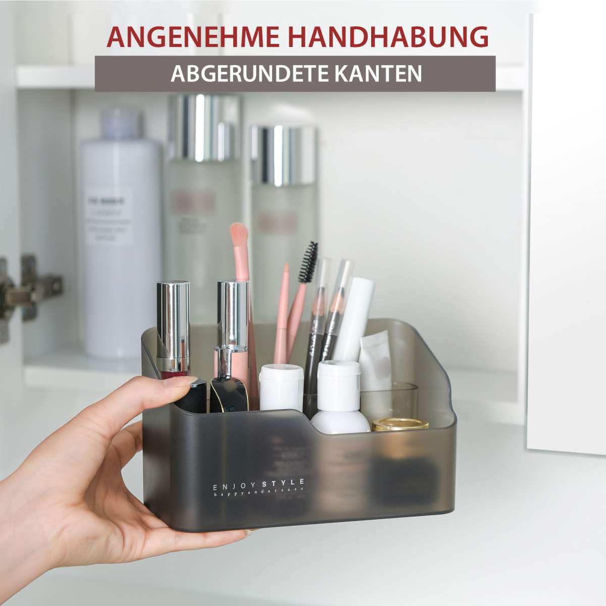 Make Up Organizer Weiss Kosmetik Schmink Aufbewahrung Kosmetikbox  Schminktisch Bad | Kosmetik Organizer | Aufbewahrungsboxen | Aufbewahrung &  Organisation | Plazotta Lifestyle