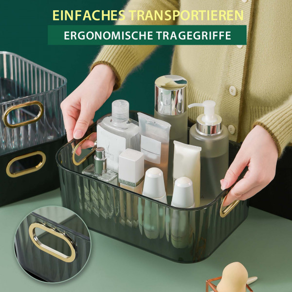 Aufbewahrungsbox klein Ordnungsbox Aufbewahrungskorb Schrank Organizer Küche Bad