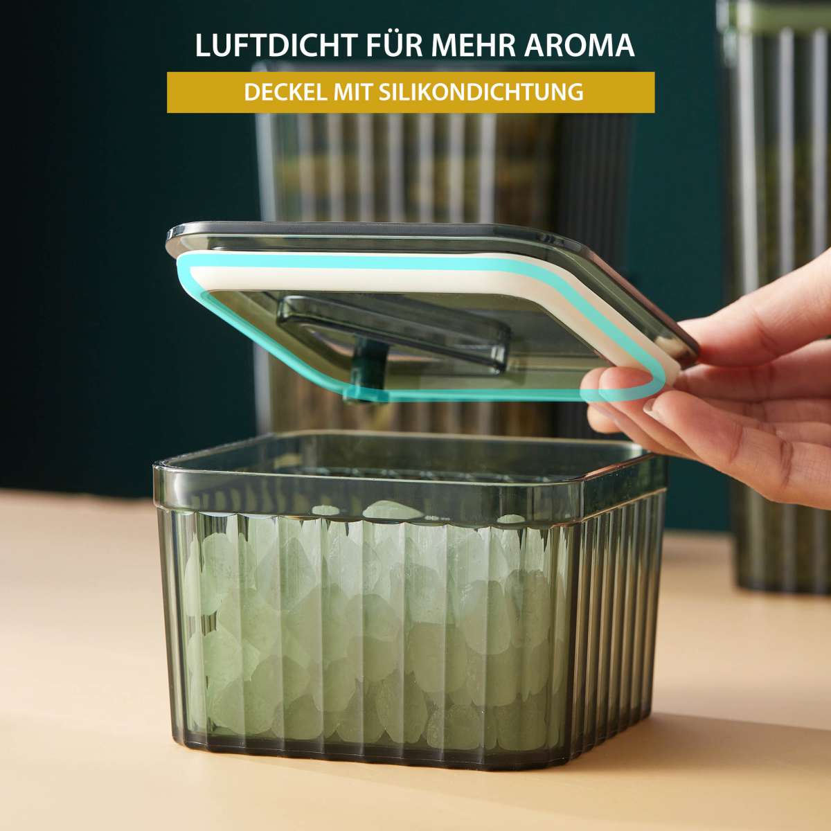 12 Vorratsgläser Mit Schraubdeckel – 480 Ml, Transparent, Für Gewürze & Lebensmittel