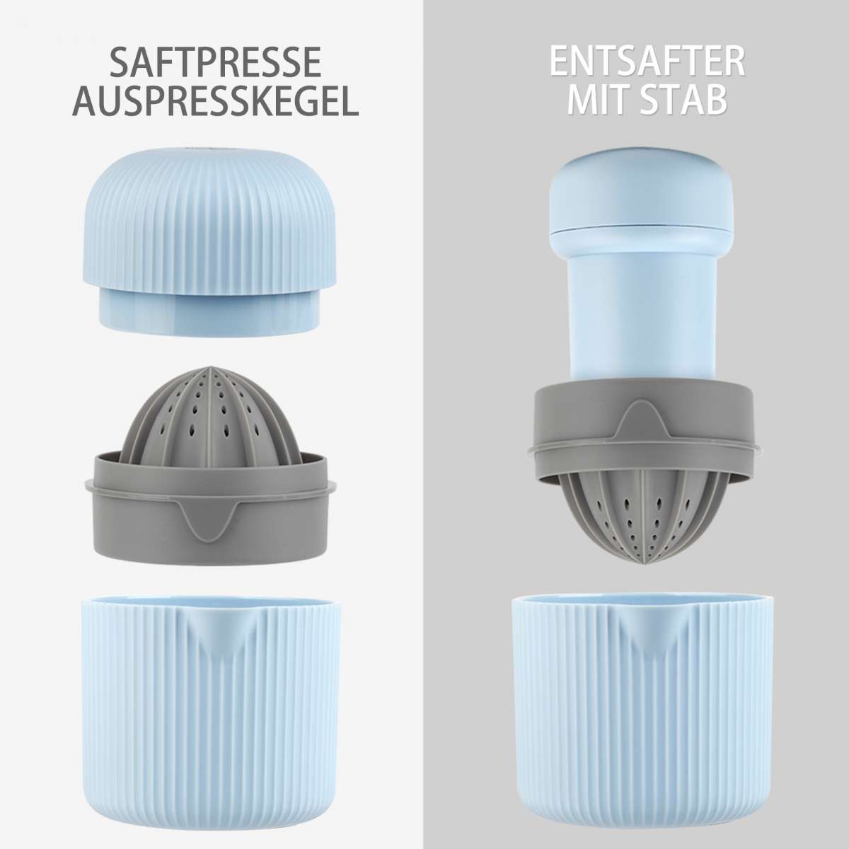 Manuelle Saftpresse Aus Edelstahl – Handpresse Für Zitrusfrüchte, Granatäpfel & Mehr, Leise, Ergonomisch, Große Kapazität, Für Küche, Camping & Reisen