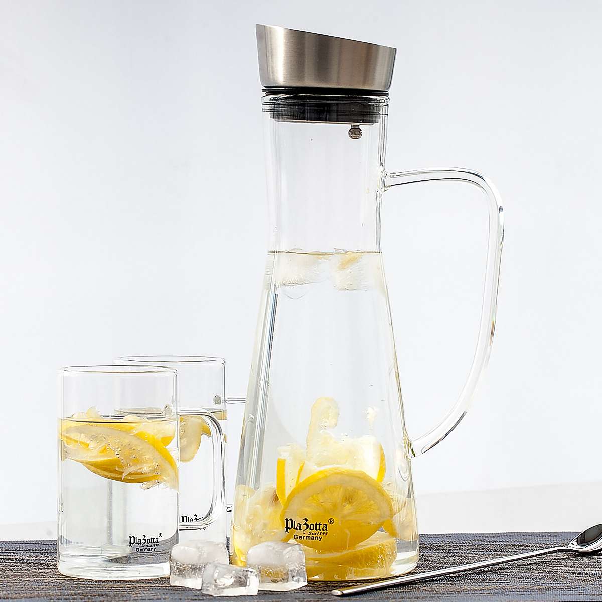 Core Kitchen Glaskrug 1,2 L – In Rosa & Honig, Als Karaffe Oder Vase Nutzbar