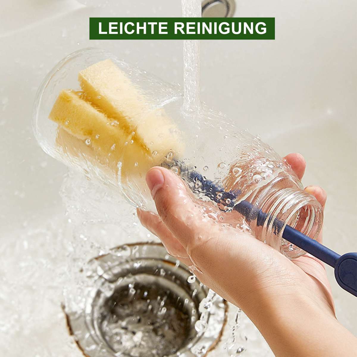 Ölflasche mit Ausgießer 500ml Auto Flip Essig und Ölspender Glas Öl Essigflasche | Essig- & Ölspender | Küchenhelfer | Kochen & Küche