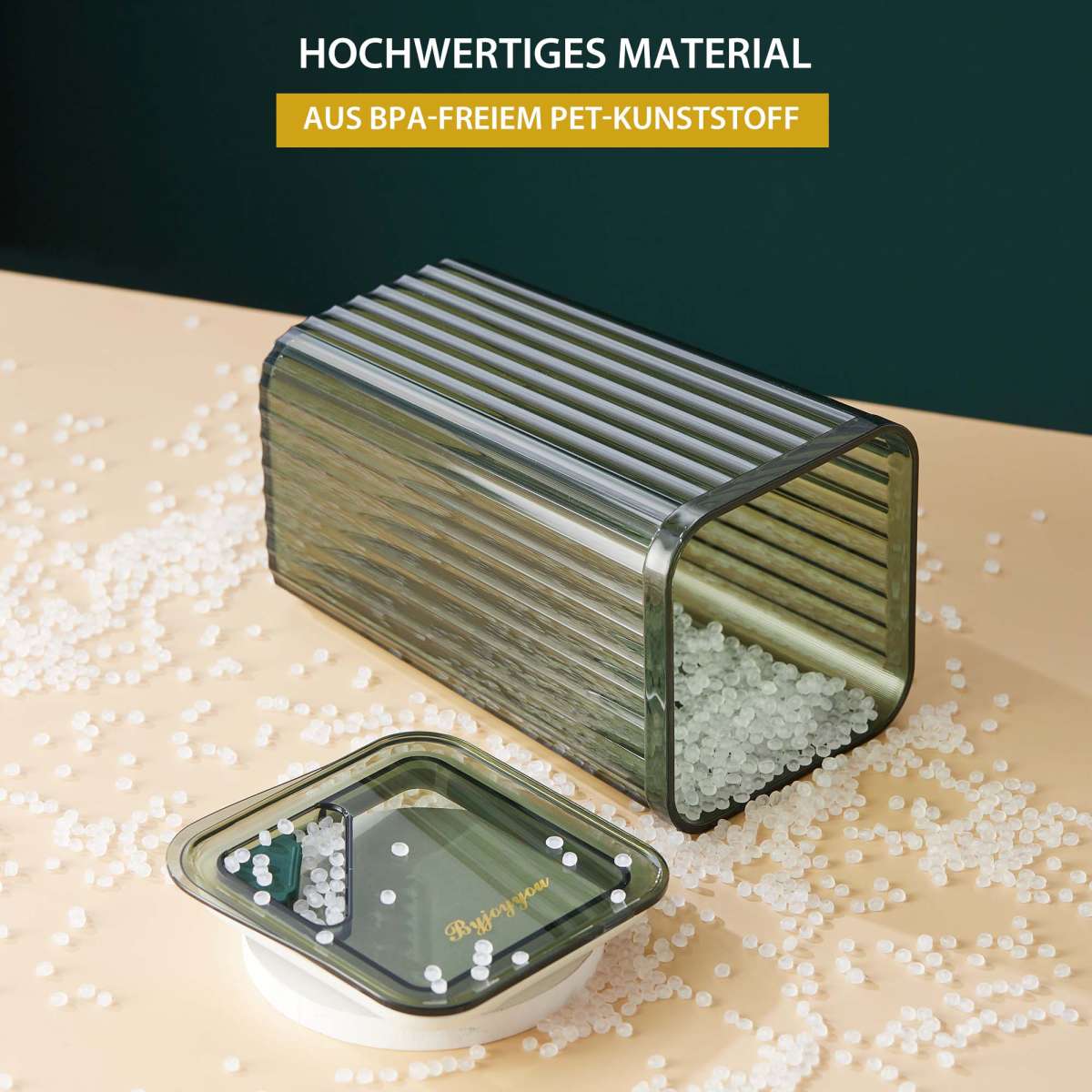 8 Stück Kunststoffgläser Mit Deckel – 400 Ml, Transparent, Lebensmittelecht, Mit Weiter Öffnung