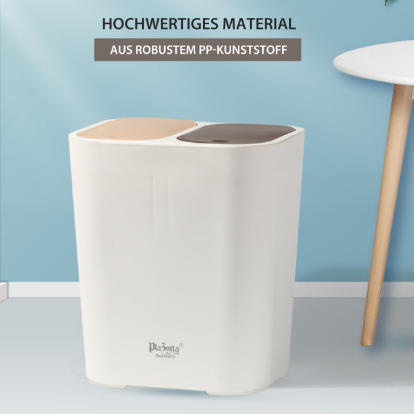 HOMOCONO 10x Mülleimer Deckelverriegelung - Druckverschluss Für Abfalleimer, Küche Und Aufbewahrung