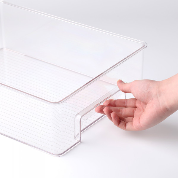 Aufbewahrungsbox Set mit Griff Kühlschrank Organizer Behälter