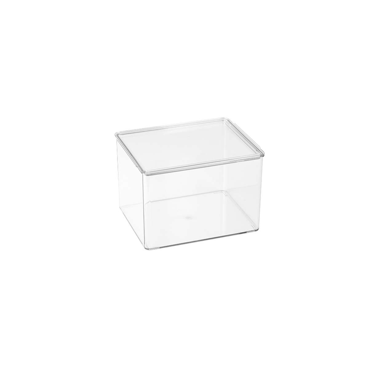 Aufbewahrungsbox Transparent Deckel Allzweckbox Stapelbox Klarsichtbox Organizer